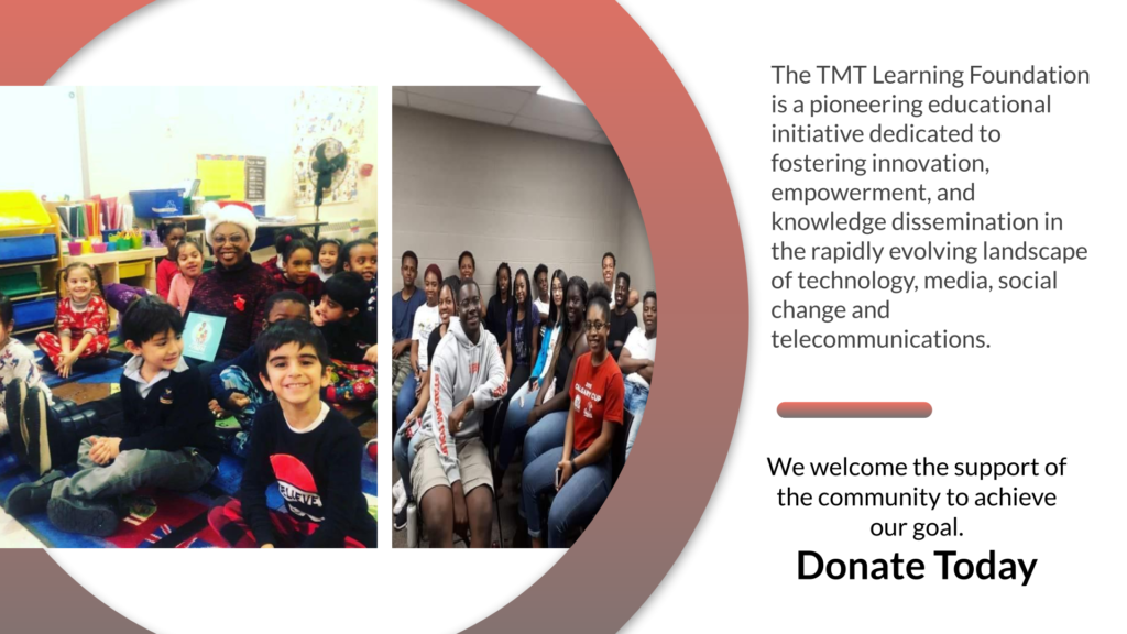 Donate to TMT Learning Foundation.
Donate. Foundation